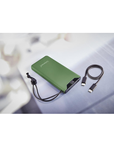 POWER BANK USB 10000MAH QC3.0/GREEN 7332037 INTENSO