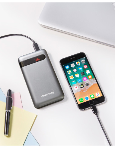 POWER BANK USB 10000MAH QC3.0/ANTHRACITE PD10000 INTENSO