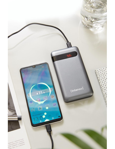 POWER BANK USB 10000MAH QC3.0/ANTHRACITE PD10000 INTENSO