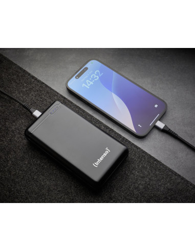 POWER BANK USB 20000MAH/BLACK XS20000 INTENSO