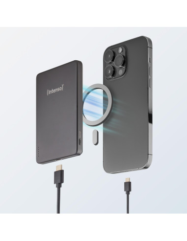 POWER BANK USB 5000MAH MAG/GREY 7344024 INTENSO