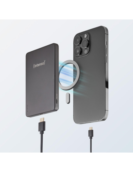 POWER BANK USB 5000MAH MAG/GREY 7344024 INTENSO
