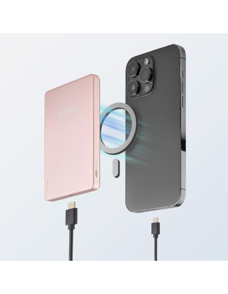 POWER BANK USB 5000MAH MAG/ROSE 7344023 INTENSO