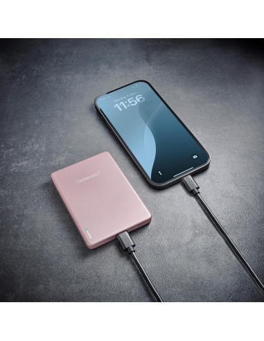POWER BANK USB 5000MAH MAG/ROSE 7344023 INTENSO