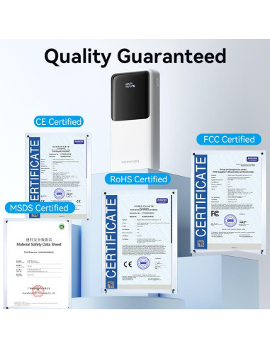 POWER BANK USB 20000MAH 22.5W/WHITE FHPW0 VENTION