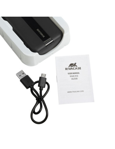 POWER BANK USB 20000MAH/VA2081 BLACK RIVACASE