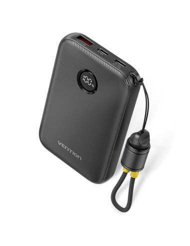 POWER BANK USB 10000MAH 22.5W/BLACK FKAB0-C VENTION