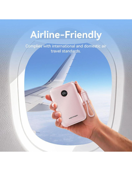 POWER BANK USB 10000MAH 22.5W/BEIGE FKAN0-C VENTION