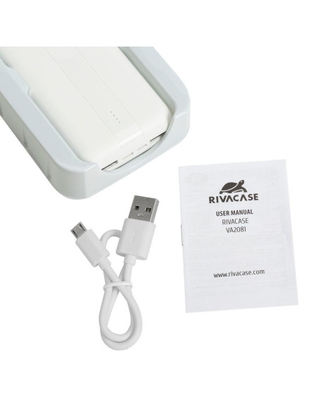 POWER BANK USB 20000MAH/VA2081 WHITE RIVACASE