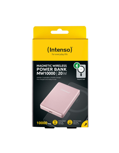 POWER BANK USB 10000MAH MAG/ROSE 7344033 INTENSO