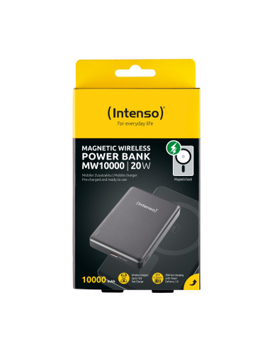 POWER BANK USB 10000MAH MAG/GREY 7344034 INTENSO