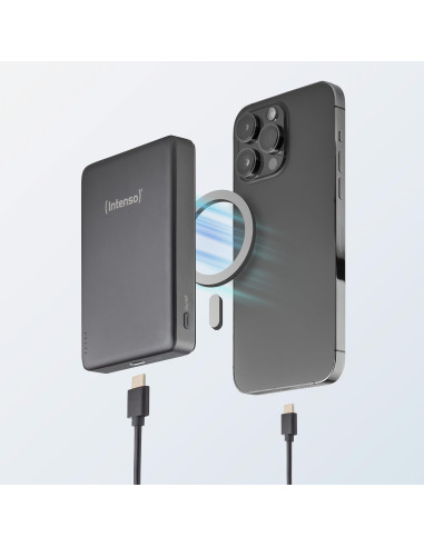 POWER BANK USB 10000MAH MAG/GREY 7344034 INTENSO