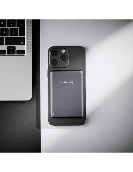 POWER BANK USB 10000MAH MAG/GREY 7344034 INTENSO