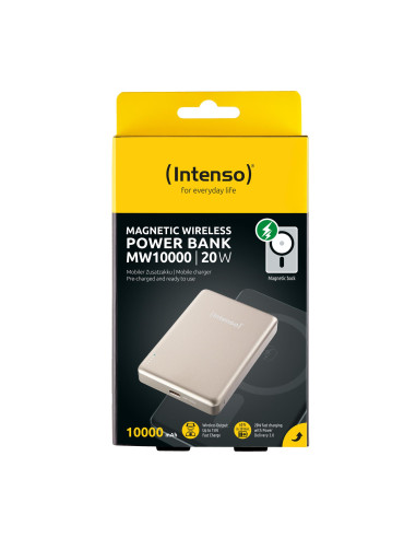 POWER BANK USB 10000MAH MAG/CHAMPAGNE 7344031 INTENSO