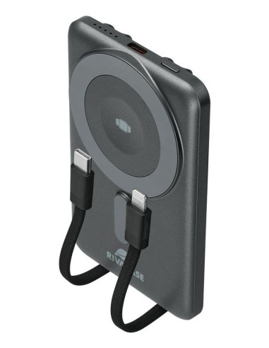 POWER BANK WRL 5000MAH/MAGSAFE+IWATCH VA2607 RIVACASE