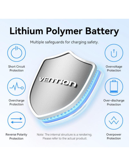 POWER BANK USB 10000MAH 22.5W/GRAY FHZM0 VENTION