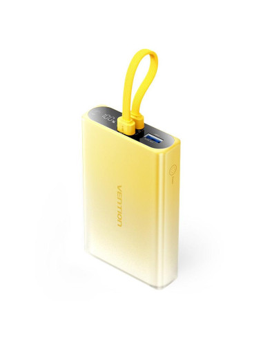 POWER BANK USB 10000MAH 22.5W/YELLOW FHZY0 VENTION