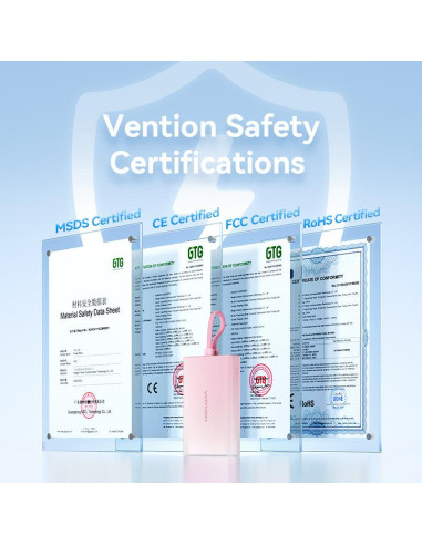 POWER BANK USB 10000MAH 22.5W/YELLOW FHZY0 VENTION