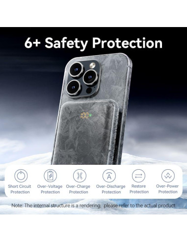 POWER BANK WRL 10000MAH 20W/MAGNETIC BLACK FHNB0 VENTION