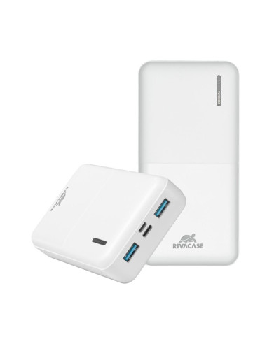 POWER BANK USB 20000MAH/VA2572 WHITE RIVACASE