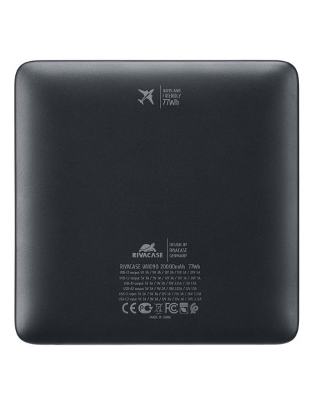 POWER BANK USB 20000MAH/VA1090 RIVACASE