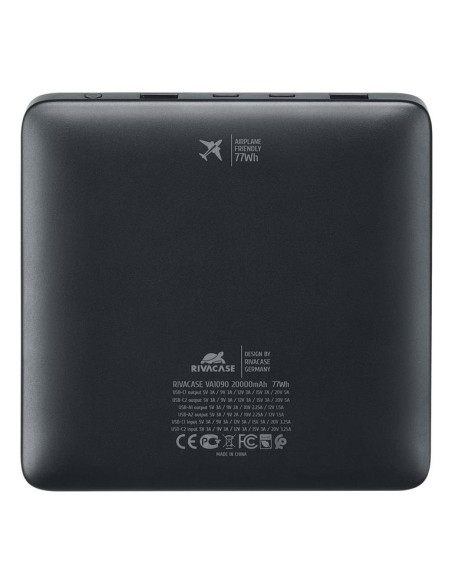 POWER BANK USB 20000MAH/VA1090 RIVACASE