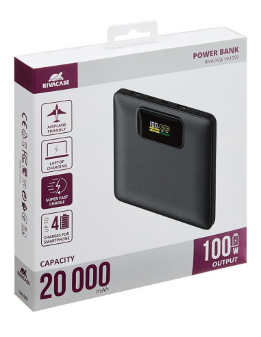 POWER BANK USB 20000MAH/VA1090 RIVACASE
