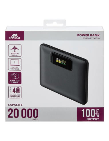 POWER BANK USB 20000MAH/VA1090 RIVACASE