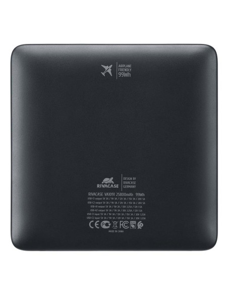 POWER BANK USB 25800MAH/VA1091 RIVACASE