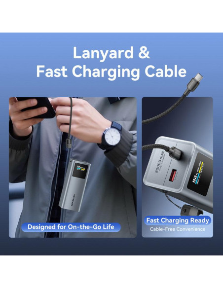 POWER BANK USB 20000MAH 100W/FKCH0 VENTION