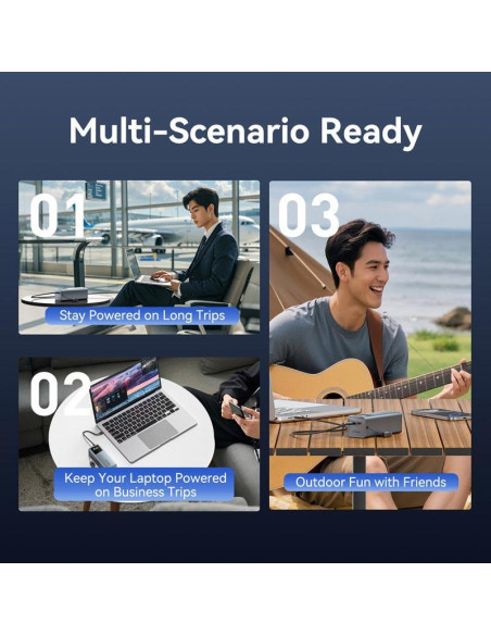 POWER BANK USB 20000MAH 100W/FKCH0 VENTION