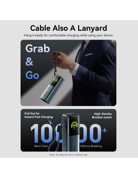 POWER BANK USB 27000MAH 200W/FKGH0 VENTION