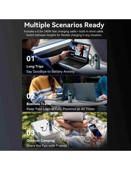 POWER BANK USB 27000MAH 200W/FKGH0 VENTION