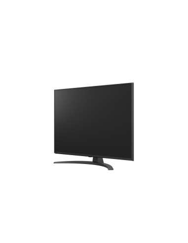 TV Set, LG, 43", 4K/Smart, 3840x2160, Wireless LAN, Bluetooth, webOS, Black, 43NANO81A3A