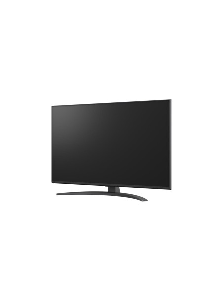 TV Set, LG, 43", 4K/Smart, 3840x2160, Wireless LAN, Bluetooth, webOS, Black, 43NANO81A3A