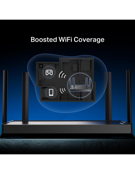 Wireless Router, TP-LINK, Wireless Router, 3600 Mbps, LAN WAN ports 1, Number of antennas 4, ARCHERBE230