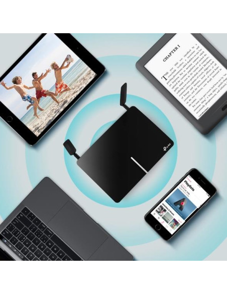 Wireless Router, TP-LINK, Wireless Router, 1200 Mbps, IEEE 802.11ac, 1 WAN, 3x10/100/1000M, ARCHERMR600