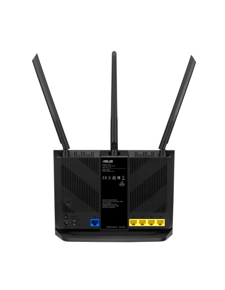 Wireless Router, ASUS, Wireless Router, 1800 Mbps, Wi-Fi 5, Wi-Fi 6, 1 WAN, 4x10/100/1000M, Number of antennas 4, 4G-AX56