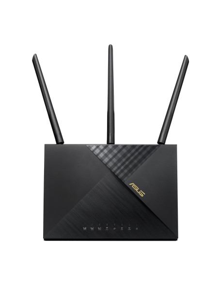 Wireless Router, ASUS, Wireless Router, 1800 Mbps, Wi-Fi 5, Wi-Fi 6, 1 WAN, 4x10/100/1000M, Number of antennas 4, 4G-AX56