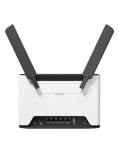 Wireless Router, MIKROTIK, Chateau LTE7 ax, Wi-Fi 6 (802.11ax), SIM card slot Yes, 3G Yes, 4xLAN ports, USB port Yes, G+5HAXD2H