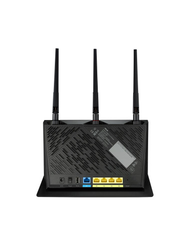 Wireless Router, ASUS, Wireless Router, 2600 Mbps, Wi-Fi 5, USB 2.0, 1 WAN, 4x10/100/1000M, Number of antennas 4, 4G-AC86U
