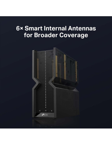 Wireless Router, TP-LINK, Wireless Router, 9214 Mbps, Mesh, Wi-Fi 7, USB 3.0, 4x2.5GbE, 1x2.5GbE, Number of antennas 6, ARCHERB