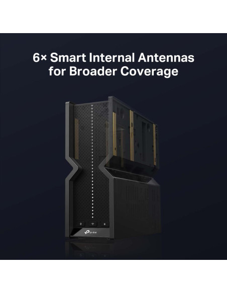 Wireless Router, TP-LINK, Wireless Router, 9214 Mbps, Mesh, Wi-Fi 7, USB 3.0, 4x2.5GbE, 1x2.5GbE, Number of antennas 6, ARCHERB