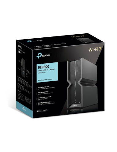 Wireless Router, TP-LINK, Wireless Router, 9214 Mbps, Mesh, Wi-Fi 7, USB 3.0, 4x2.5GbE, 1x2.5GbE, Number of antennas 6, ARCHERB