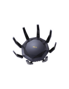 Wireless Router, ASUS, 6000 Mbps, Mesh, Wi-Fi 6, USB 3.1, 9x10/100/1000M, 1x10GbE, 1xSPF+, Number of antennas 8, RT-AX89X