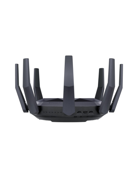 Wireless Router, ASUS, 6000 Mbps, Mesh, Wi-Fi 6, USB 3.1, 9x10/100/1000M, 1x10GbE, 1xSPF+, Number of antennas 8, RT-AX89X