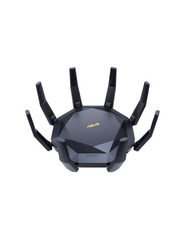 Wireless Router, ASUS, 6000 Mbps, Mesh, Wi-Fi 6, USB 3.1, 9x10/100/1000M, 1x10GbE, 1xSPF+, Number of antennas 8, RT-AX89X