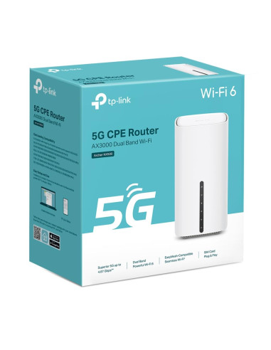 Wireless Router, TP-LINK, Wireless Router, 3000 Mbps, Mesh, 4G, 5G, ARCHERNX500