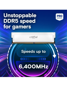 MEMORY DIMM PRO 16GB DDR5-6400/CP16G64C38U5W CRUCIAL