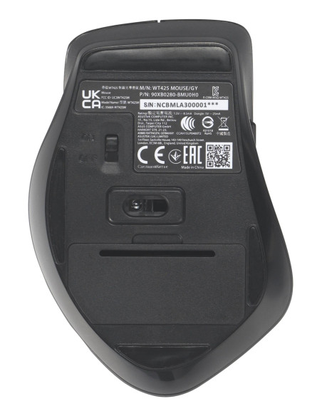 MOUSE USB OPTICAL WRL WT425/GREY 90XB0280-BMU0H0 ASUS